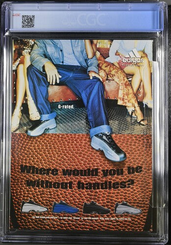 2001 SLAM #50 Graded Magazine CGC 8.5 Michael Jordan Cover 2 of 3