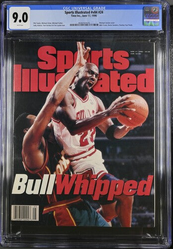 1996 Sports Illustrated Graded Magazine CGC 9.0 Michael Jordan Newsstand