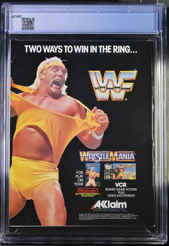 1988 WWF Wrestling Spotlight #2 Hulk Hogan Graded Magazine CGC 6.0 POP 1