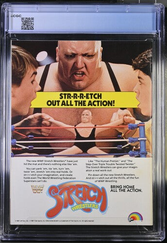 1987 WWF Magazine Graded Newsstand Magazine CGC 9.2 "Macho Man" Randy Savage POP 1