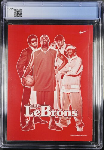 2005 SLAM Presents SLAMUps Vol. 2 Graded Magazine CGC 9.0 Top POP Kobe Bryant