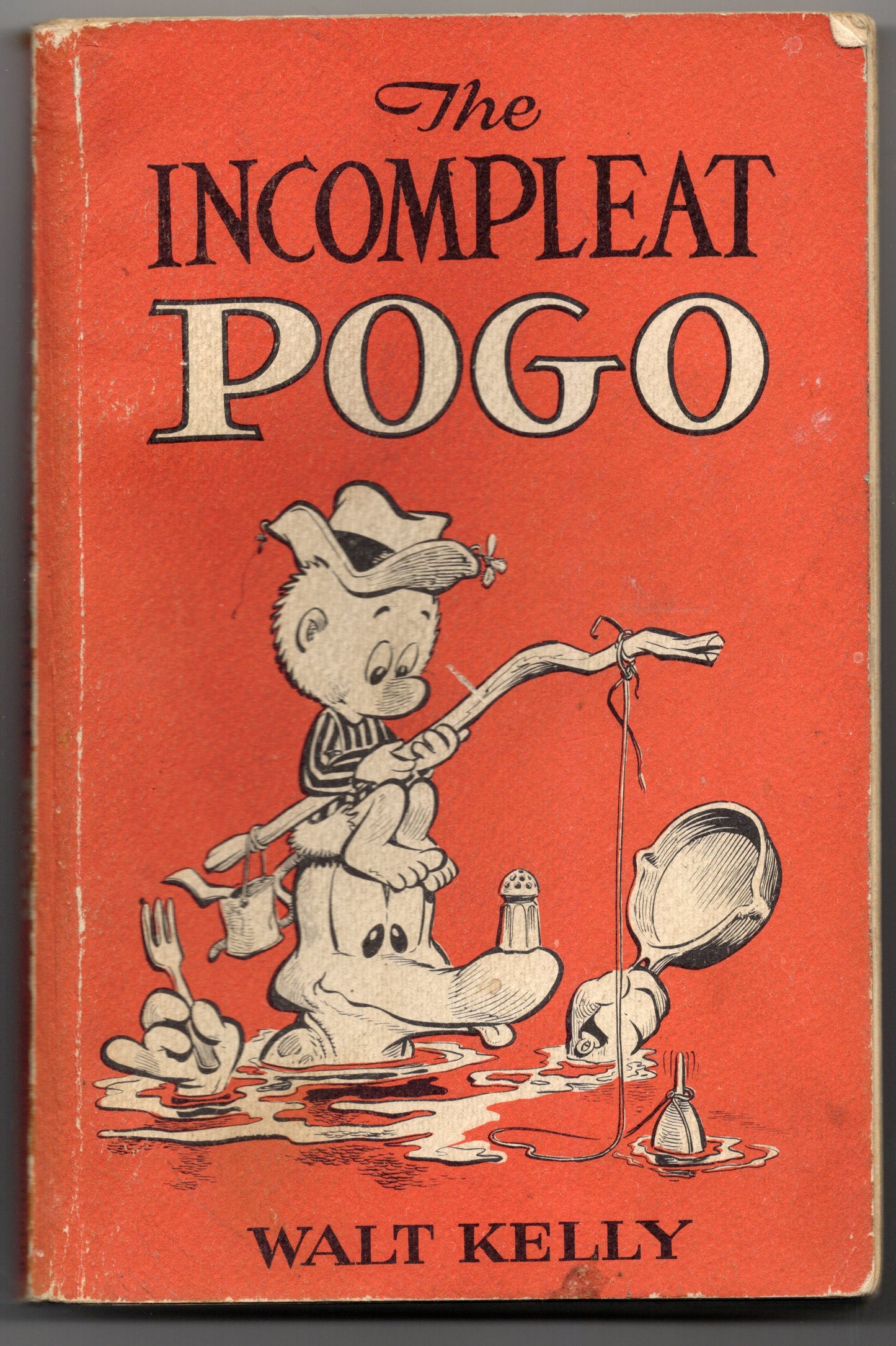 1954 Simon & Schuster The Incompleat Pogo Vintage Paperback (Second Printing)