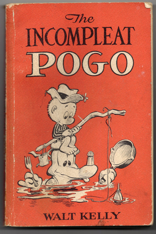 1954 Simon & Schuster The Incompleat Pogo Vintage Paperback (Second Printing)