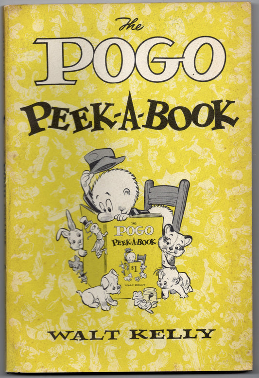 1955 Simon & Schuster The Pogo Peek-A-Book Vintage Paperback (First Printing)