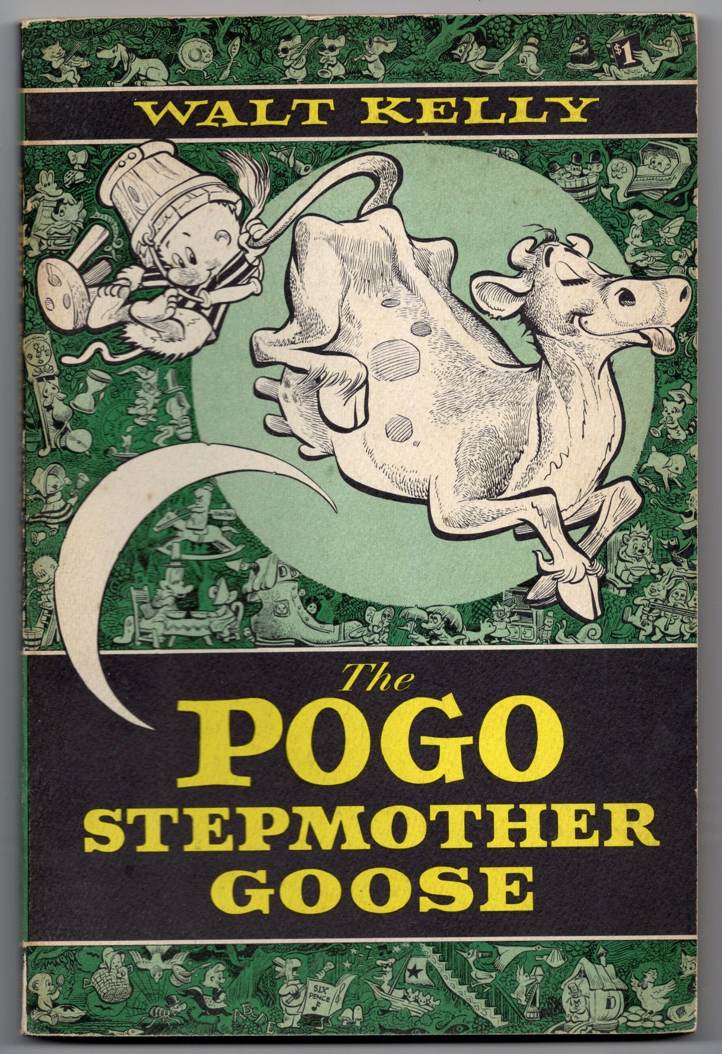 19545 Simon & Schuster The Pogo Stepmother Goose Vintage Paperback (First Printing)