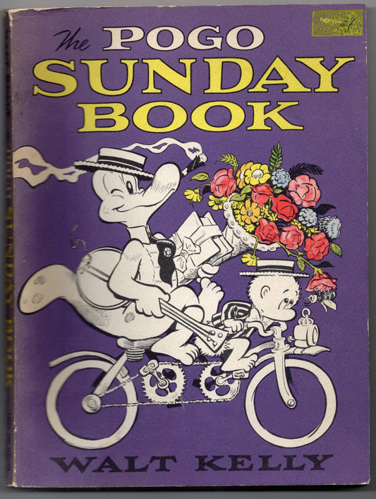 1956 Simon & Schuster The Pogo Sunday Book Pogo Vintage Paperback (First Printing)