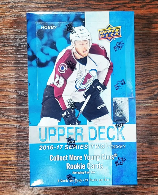 2016-17 Upper Deck Series Two Hockey Card Hobby Box (24 packs)