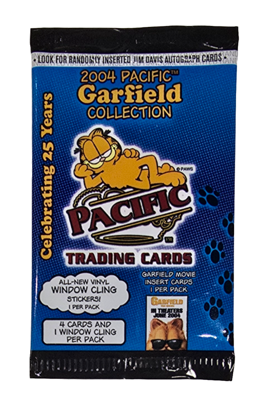 2004 Pacific Garfield Collecton Hobby Pack (5 Cards)