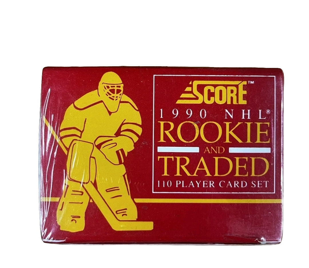 1990 Score NHL Rookie and Traded Hockey Factory Set (110 Cards)
