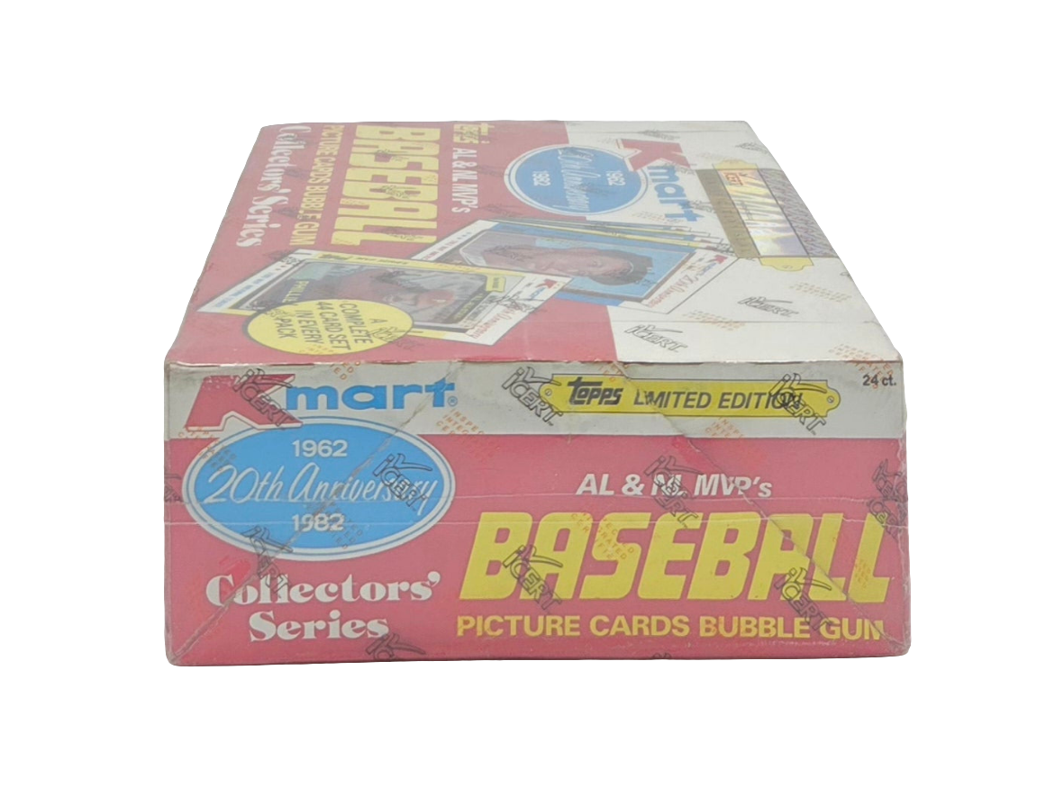 1982 Topps Kmart Baseball MVP Card Collectors' Series Box Sealed Case Limited Edition (24 Sets)