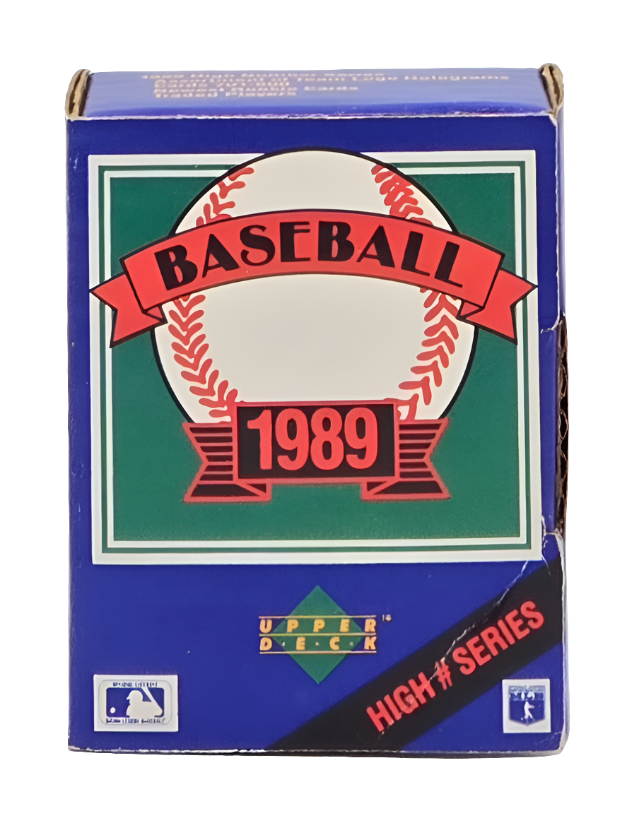 1989 Upper Deck MLB Baseball High Number Series Box (100 Cards)