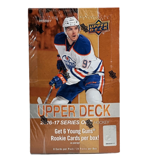 2016/17 Upper Deck Series One Hockey Hobby Box (24 Packs) Possible Matthews Young Guns