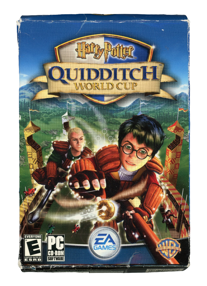 2003 Harry Potter Quidditch World Cup PC Video Game Disc Sealed In Box