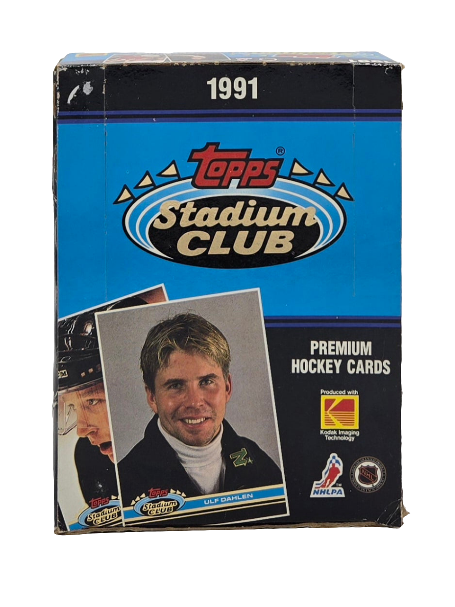 1991 Topps Stadium Club Hockey Cards Wax Box (36 Packs)