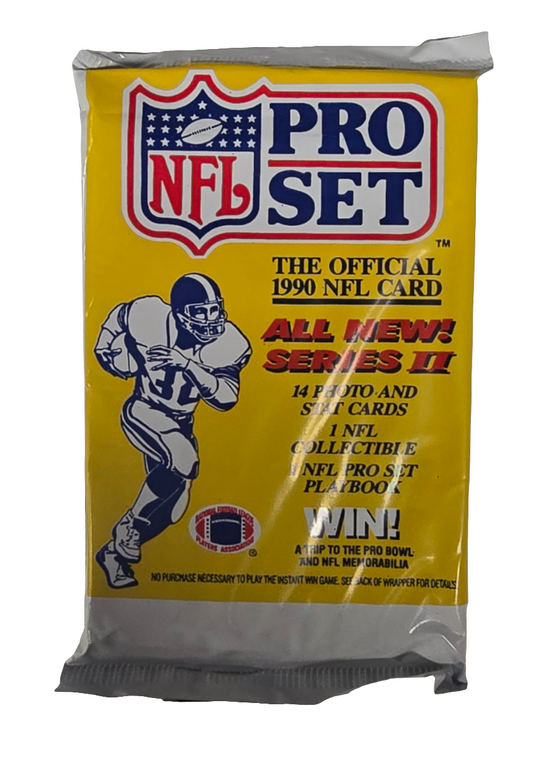 1990 Pro Set Series Two Football Cards Wax Pack Possible Emmitt Smith Rookie