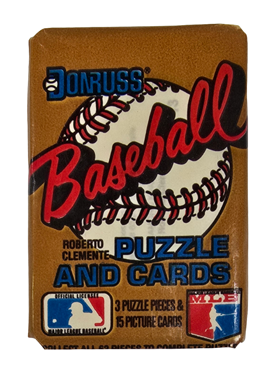 1987 Donruss Baseball Wax Pack (15 Cards) Possible Bo Jackson, Barry Bonds Rookie