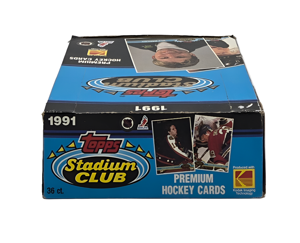 1991 Topps Stadium Club Hockey Cards Wax Box (36 Packs)
