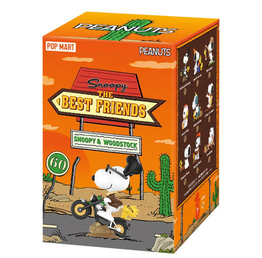Peanuts Pop Mart Snoopy & Woodstock The Best Friends Blind Box (Sealed)