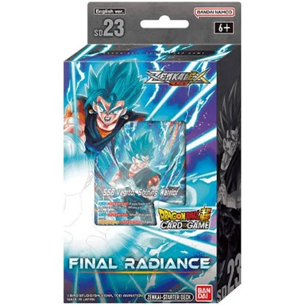 Bandai Namco Dragon Ball Super Card Game Final Radiance Zenkai Series Starter Deck (SD23) Sealed