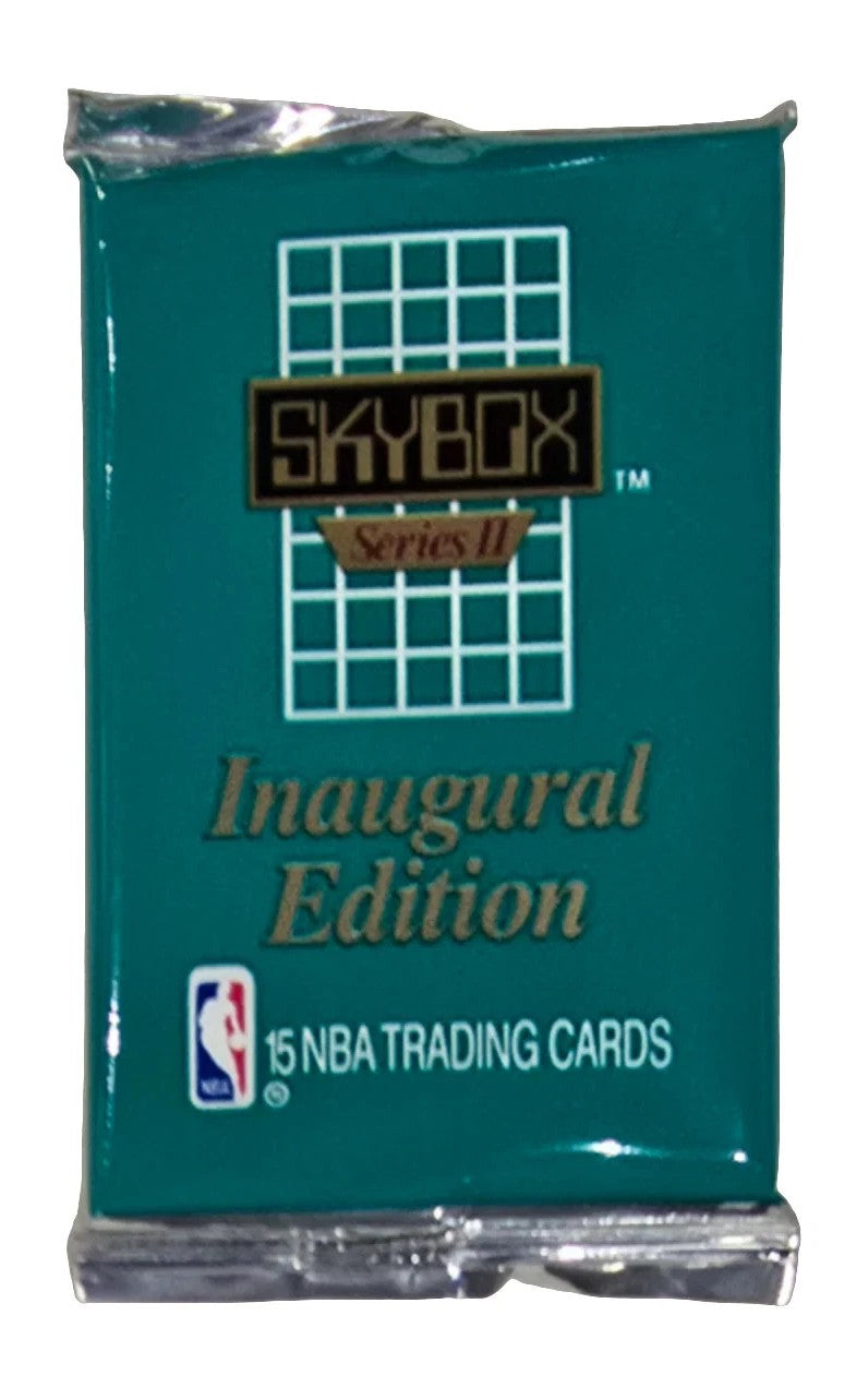 1990/91 Skybox Series 2 Basketball Card Wax Pack (15 Cards) Unopened