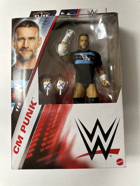 2024 Mattel CM PunkElite WWF WWE Wrestling Action Figure MOC Sealed
