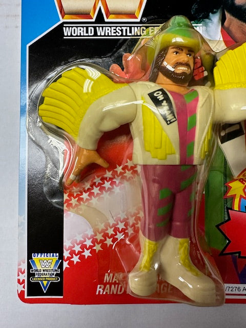 1992 Hasbro Macho Man Randy Savage WWF WWE Wrestling Action Figure MOC Sealed