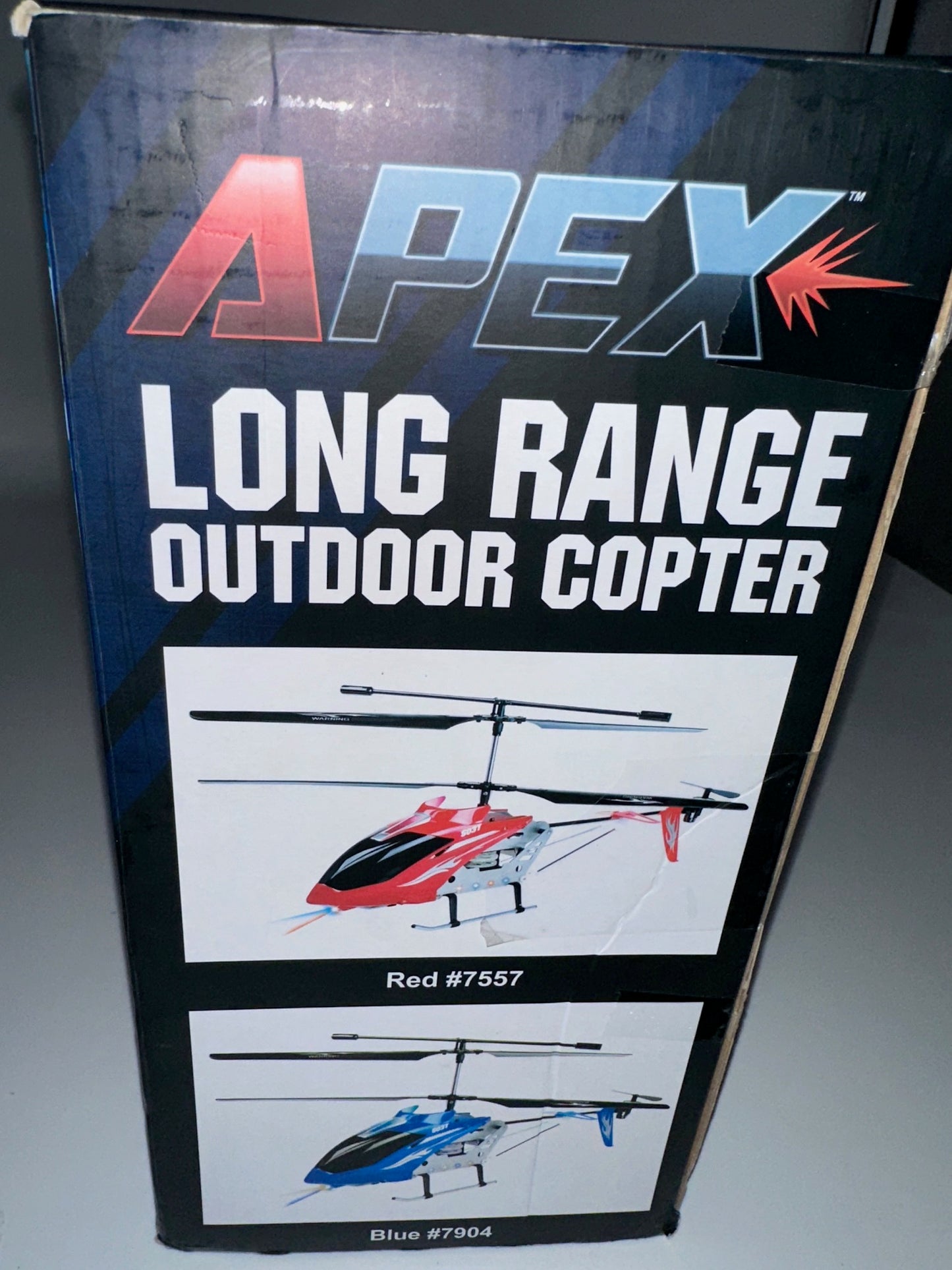 Syma Apex Long Ranger RC Remote Control Outdoor Copter Red #7557