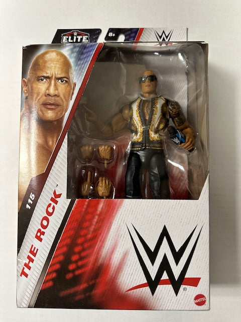 2024 Mattel The Rock Elite WWF WWE Wrestling Action Figure MOC Sealed