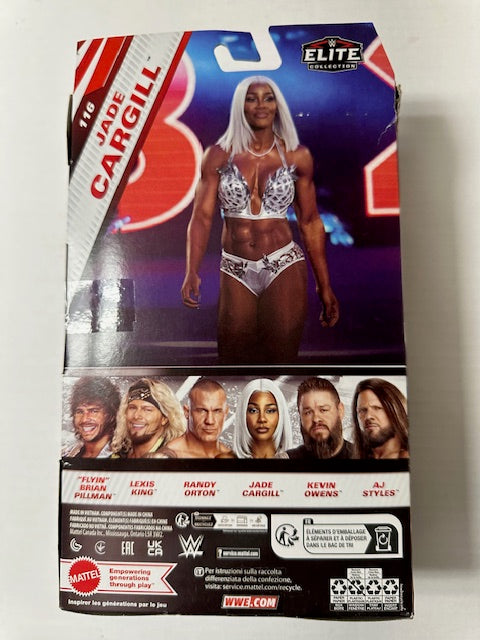 2024 Mattel Jade Cargill Elite WWF WWE Wrestling Action Figure MOC Sealed