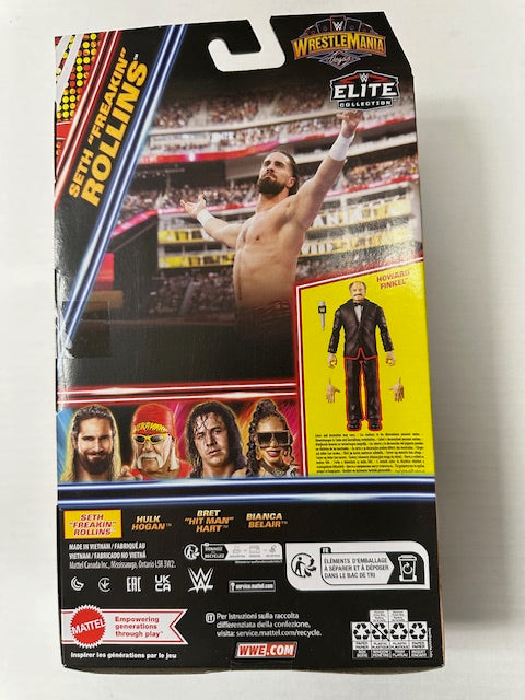 2024 Mattel Seth "Freakin" Rollins Elite WWF WWE Wrestling Action Figure MOC Sealed