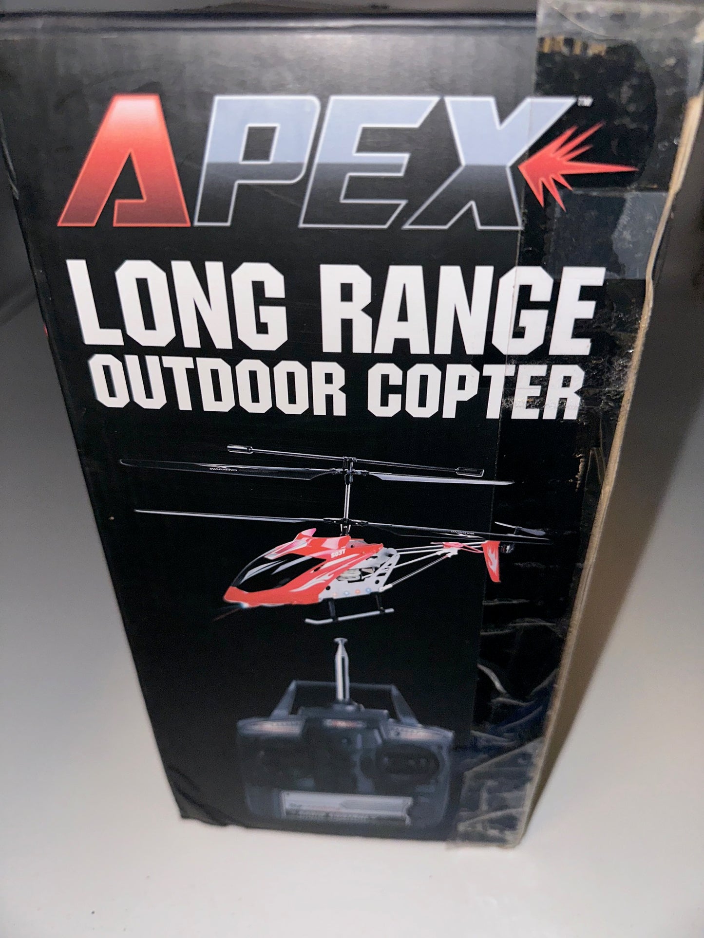 Syma Apex Long Ranger RC Remote Control Outdoor Copter Red #7557