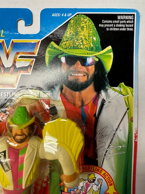 1992 Hasbro Macho Man Randy Savage WWF WWE Wrestling Action Figure MOC Sealed
