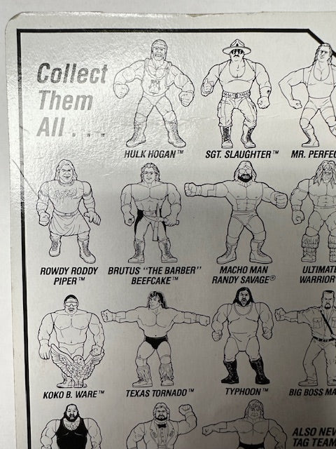 1991 Hasbro Texas Tornado WWF WWE Wrestling Action Figure MOC Sealed