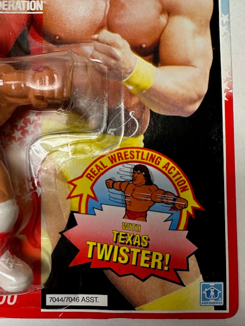 1991 Hasbro Texas Tornado WWF WWE Wrestling Action Figure MOC Sealed