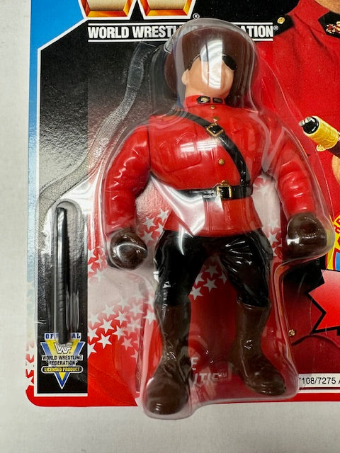 1992 Hasbro The Mountie WWF WWE Wrestling Action Figure MOC Sealed