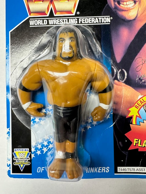 1993 Hasbro Fatu of the Head Shrinkers WWF WWE Wrestling Action Figure MOC Sealed