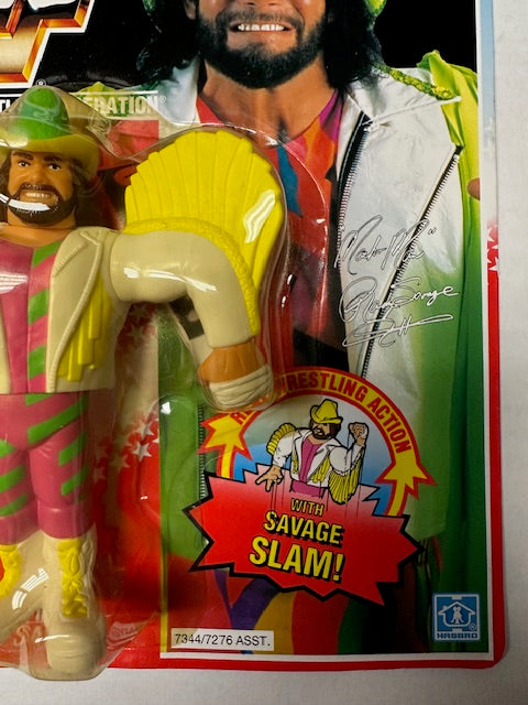 1992 Hasbro Macho Man Randy Savage WWF WWE Wrestling Action Figure MOC Sealed