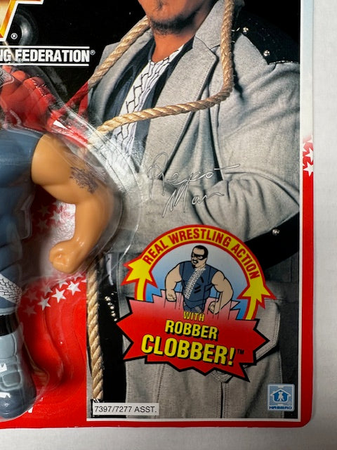 1992 Hasbro Repo Man WWF WWE Wrestling Action Figure MOC Sealed