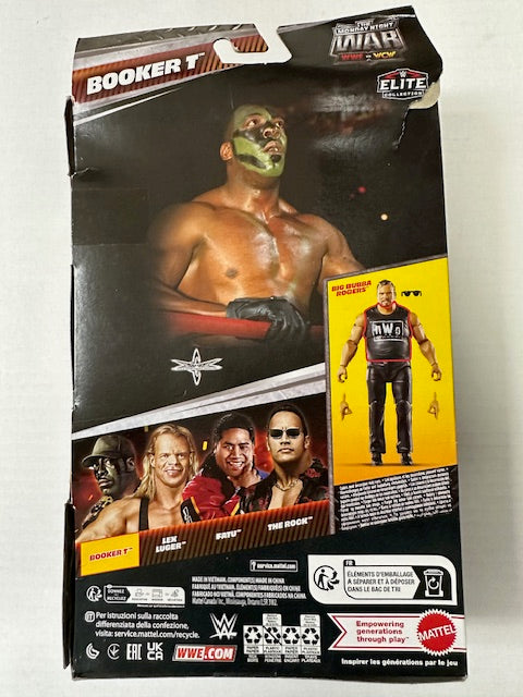 2025 Mattel Booker T Elite WWF WWE Wrestling Action Figure MOC Sealed