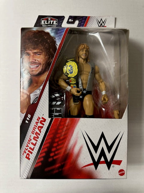 2024 Mattel "Flyin" Brian Pillman WWF WWE Wrestling Action Figure MOC Sealed