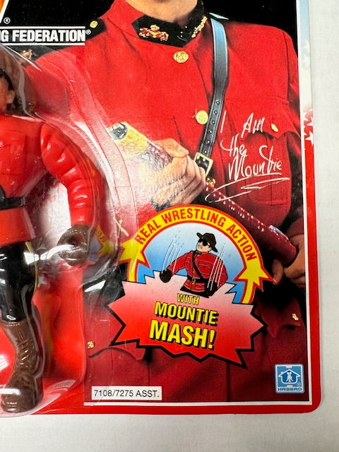 1992 Hasbro The Mountie WWF WWE Wrestling Action Figure MOC Sealed