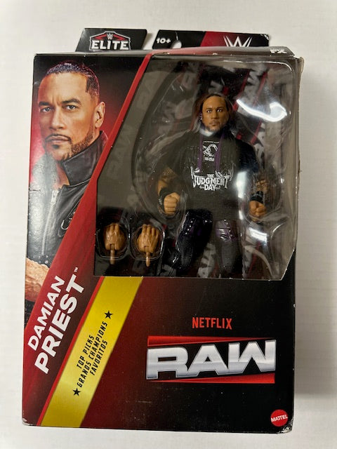 2025 Mattel Damian Priest Elite WWF WWE Wrestling Action Figure MOC Sealed