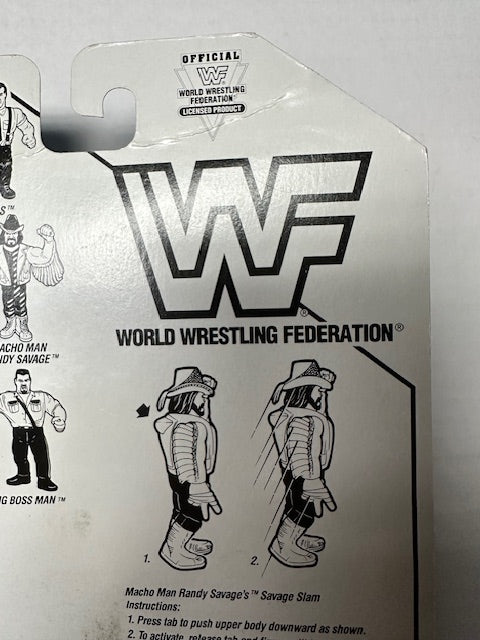 1992 Hasbro Macho Man Randy Savage WWF WWE Wrestling Action Figure MOC Sealed
