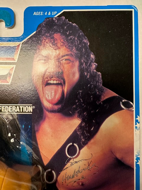 1993 Hasbro Samu of the Head Shrinkers WWF WWE Wrestling Action Figure MOC Sealed