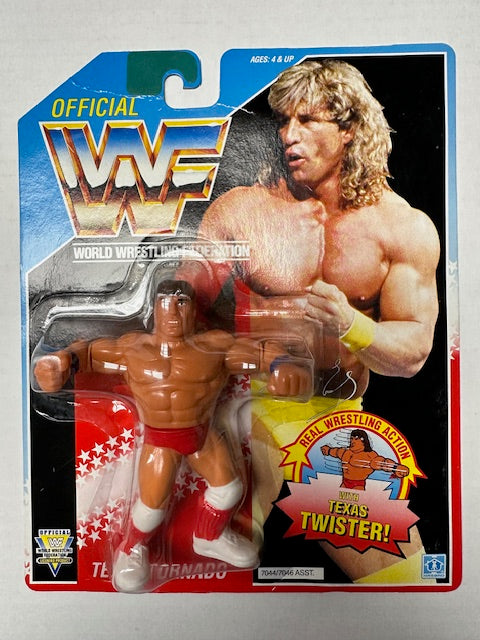 1991 Hasbro Texas Tornado WWF WWE Wrestling Action Figure MOC Sealed