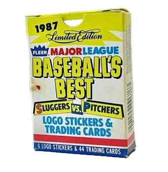 1987 Fleer Baseball's Best Limited Edition Cards & Logo Stickers (44 Cards)