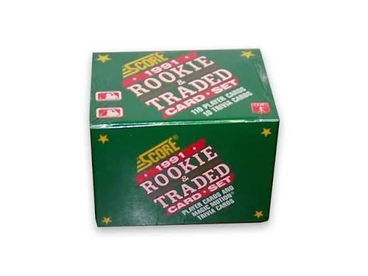 1991 Score Rookie & Traded MLB Baseball Card Set (110 Cards) Sealed