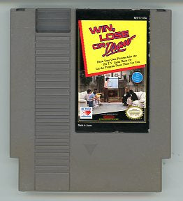 1989 Win, Lose or Draw NES Video Game Cartridge