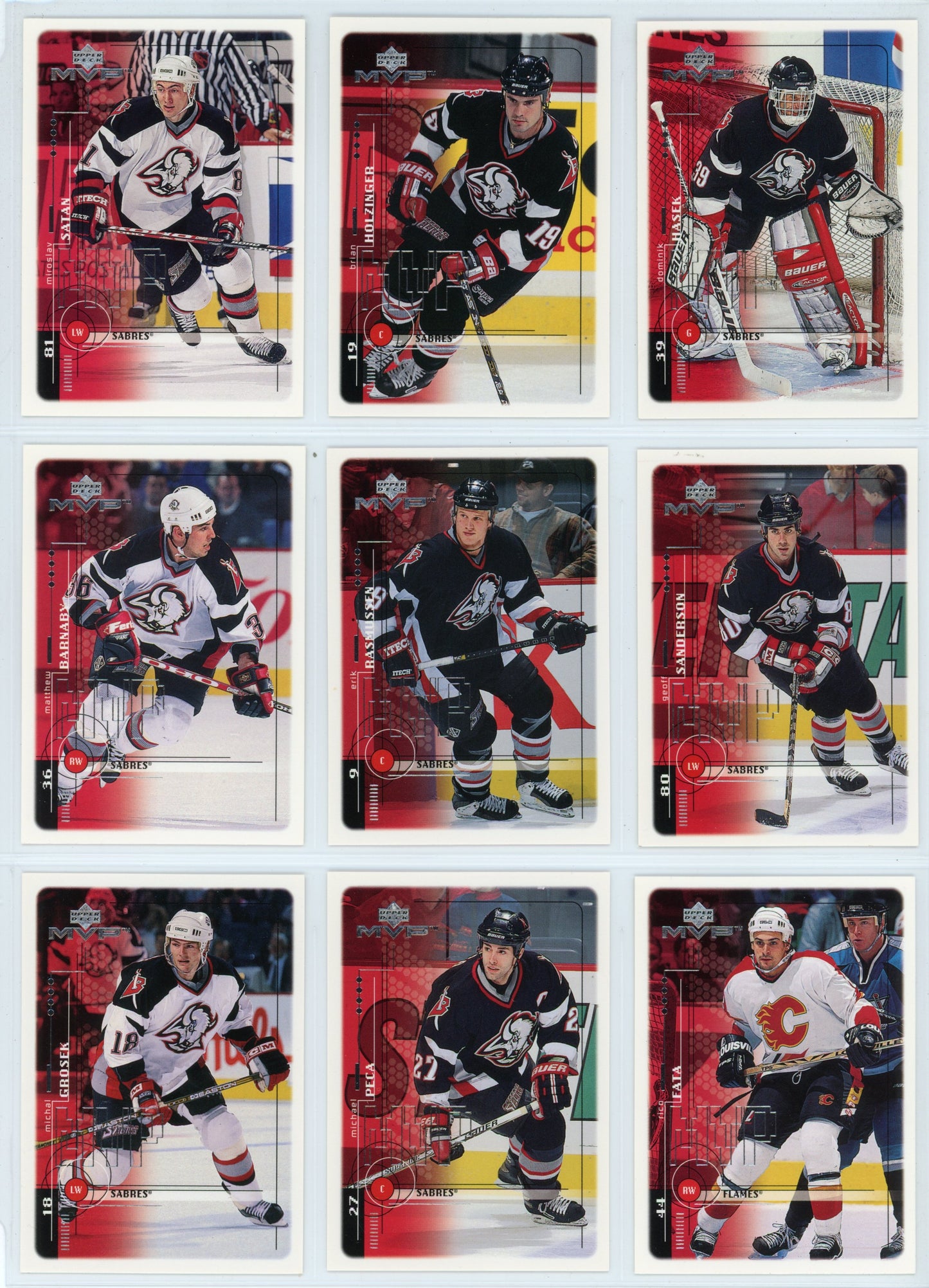 1998/99 Upper Deck MVP NHL Hockey Card Complete Set (220 Cards)