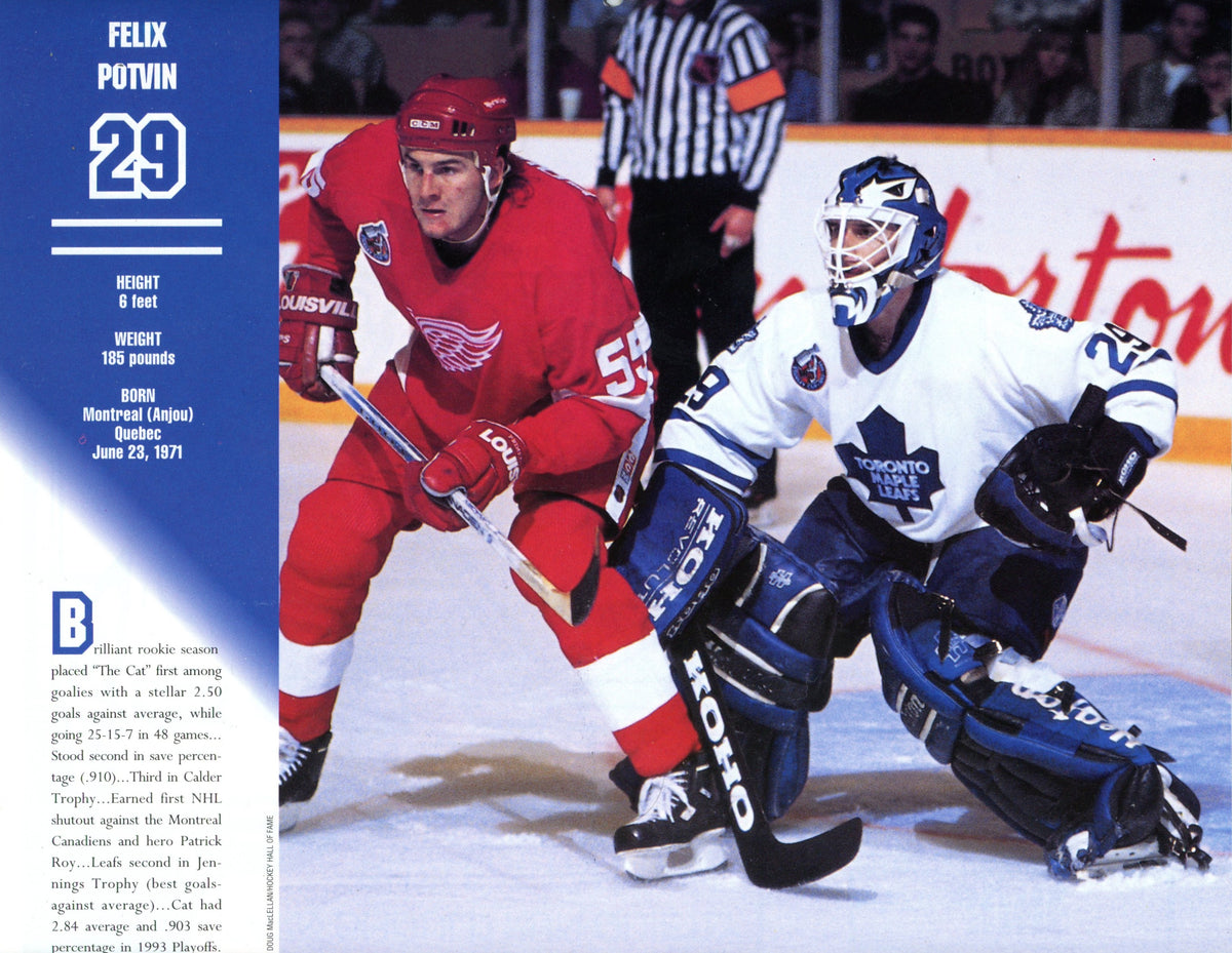 1993/94 Toronto Maple Leafs Official Vintage Calendar 11" x 9.5" Doug Gilmour Cover